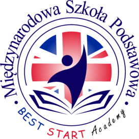 logo międzynarodowej szkoły podstawowej w tarnowskich górach